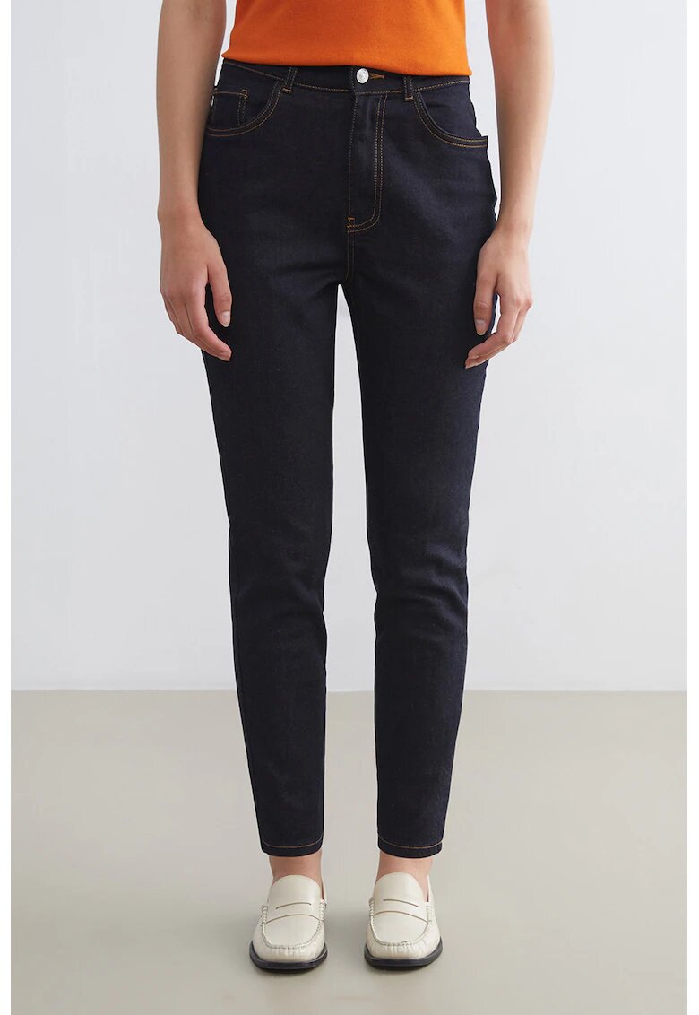 LC WAIKIKI Blugi slim fit cu talie inalta - Negru