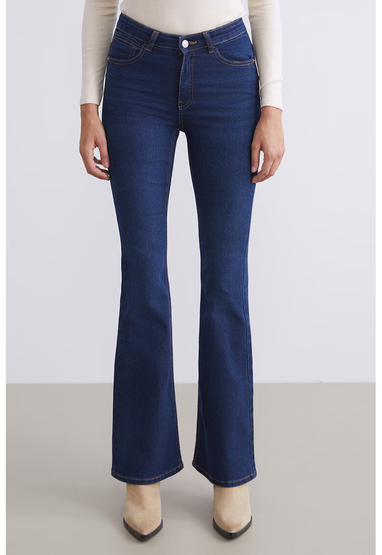 LC WAIKIKI Blugi slim-fitt cu talie medie - Bleumarin