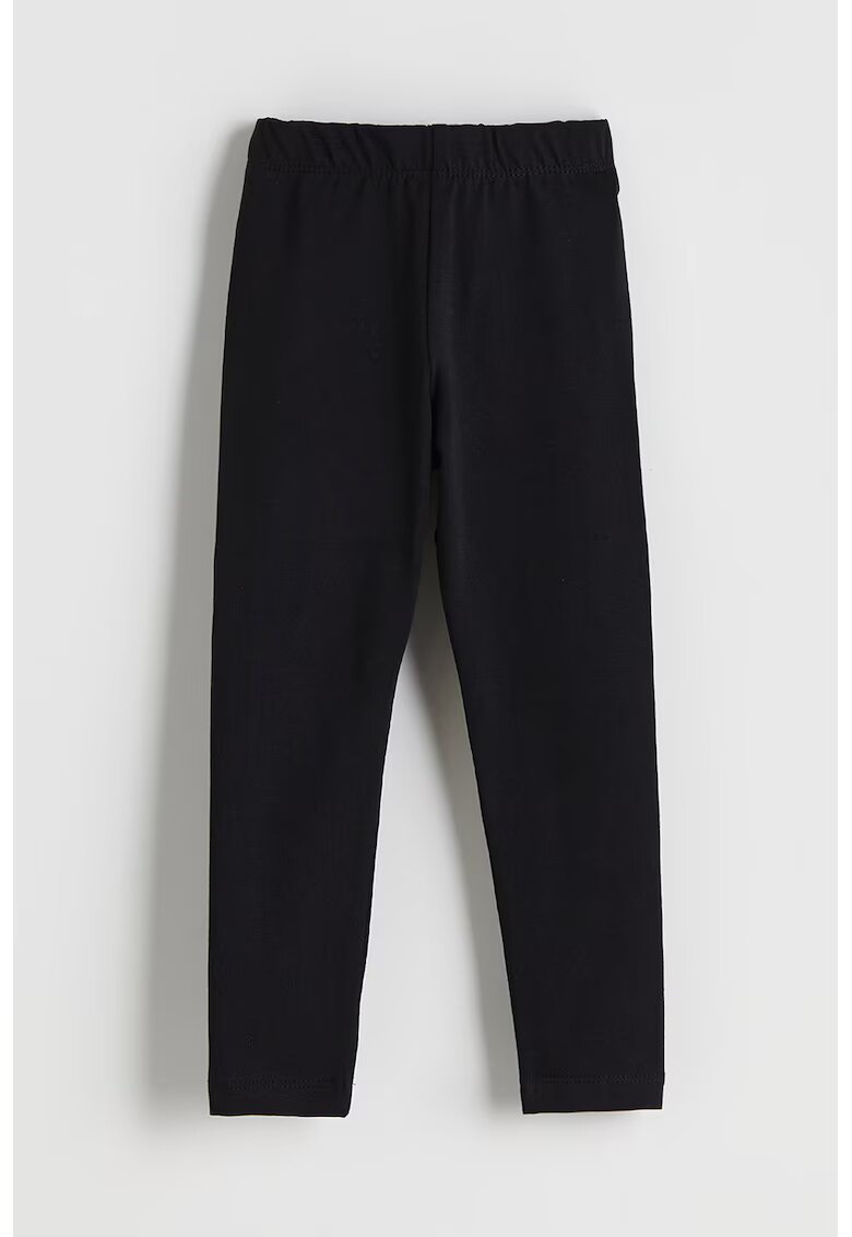 LC WAIKIKI Colanti cu model uni si talie elastica - Negru