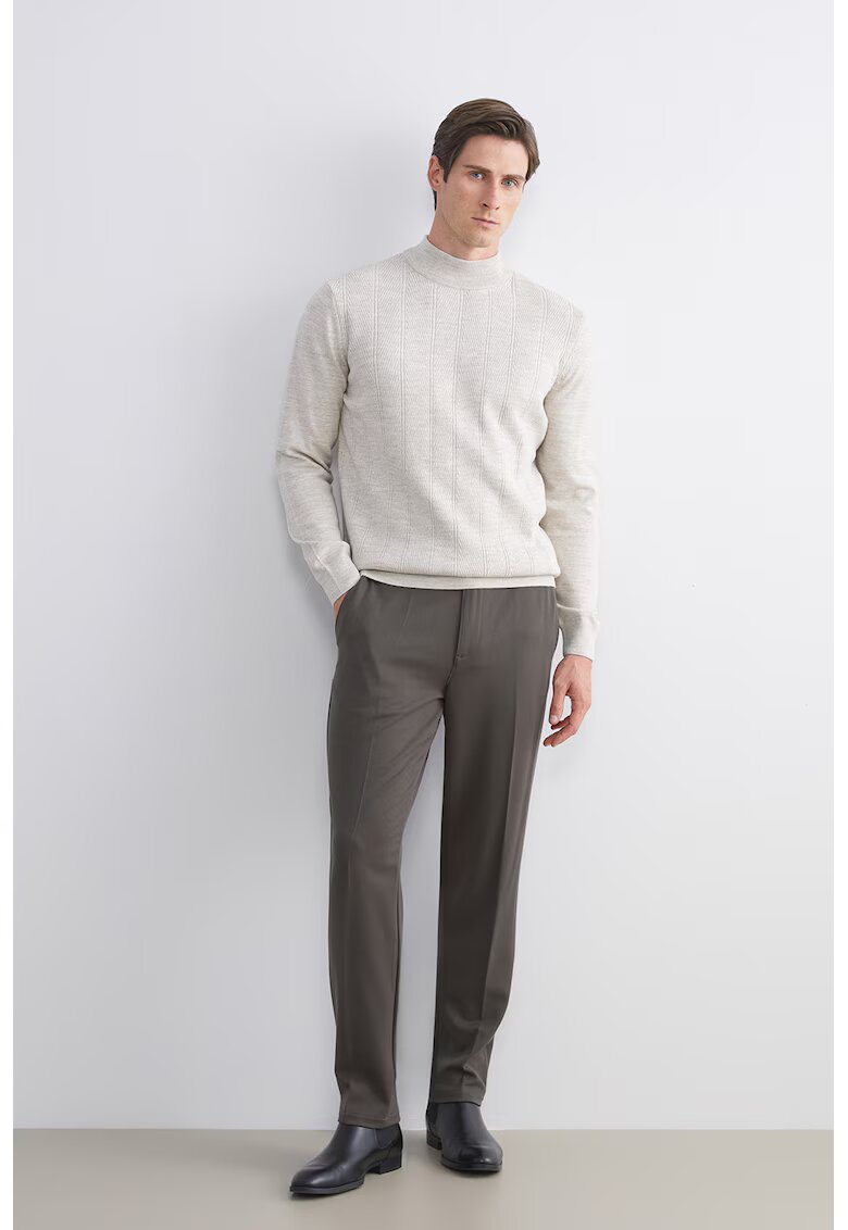 LC WAIKIKI Pantaloni chino cu talie medie - Kaki