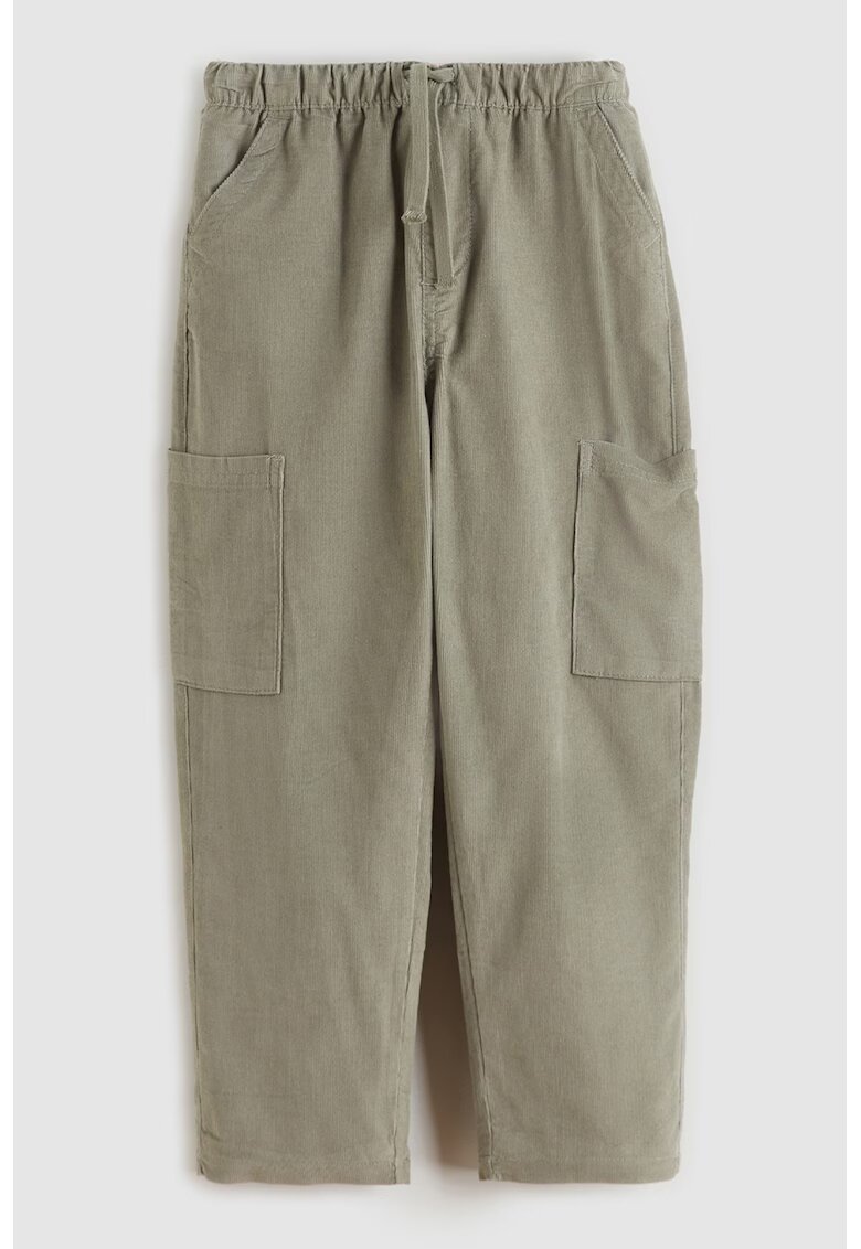 LC WAIKIKI Pantaloni cu croiala ampla si talie elastica - Kaki