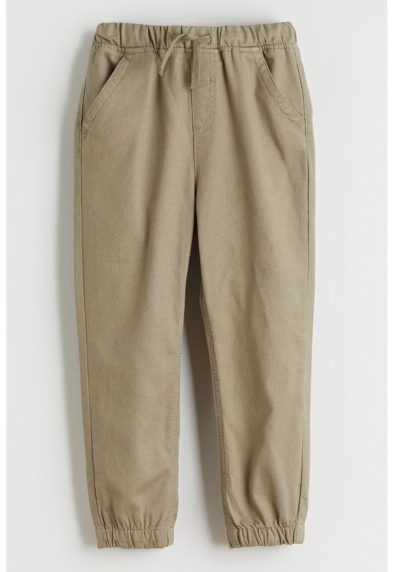 LC WAIKIKI Pantaloni cu croiala conica si talie ajustabila - Kaki