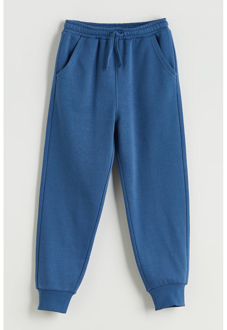 LC WAIKIKI Pantaloni de trening cu captuseala din fleece - Albastru prafuit