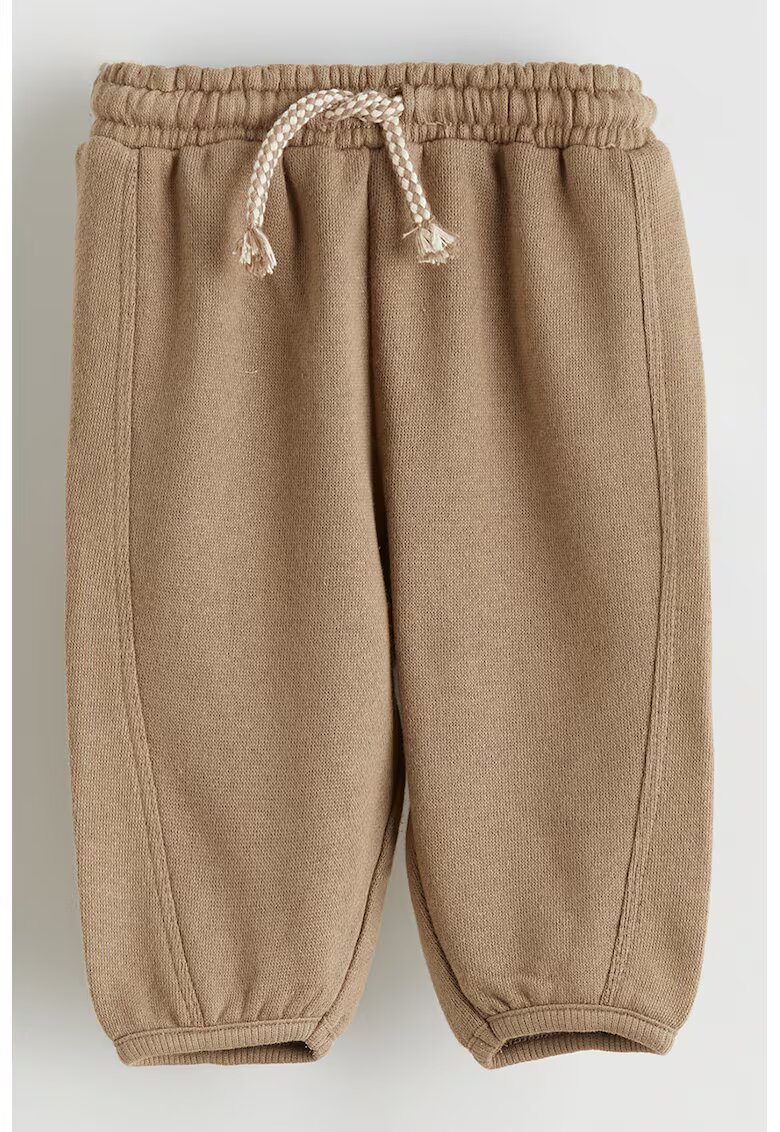 LC WAIKIKI Pantaloni de trening cu croiala conica si snur - Maro pamantiu