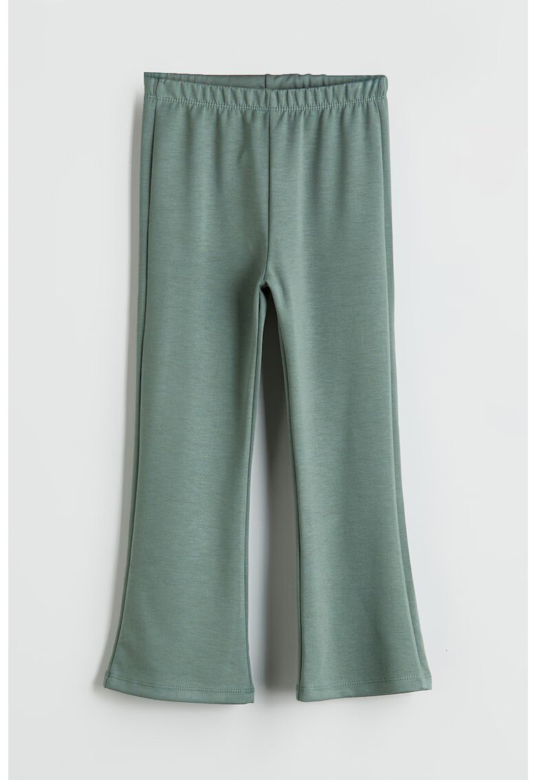 LC WAIKIKI Pantaloni evazati cu talie elatsica - Verde aquamarin