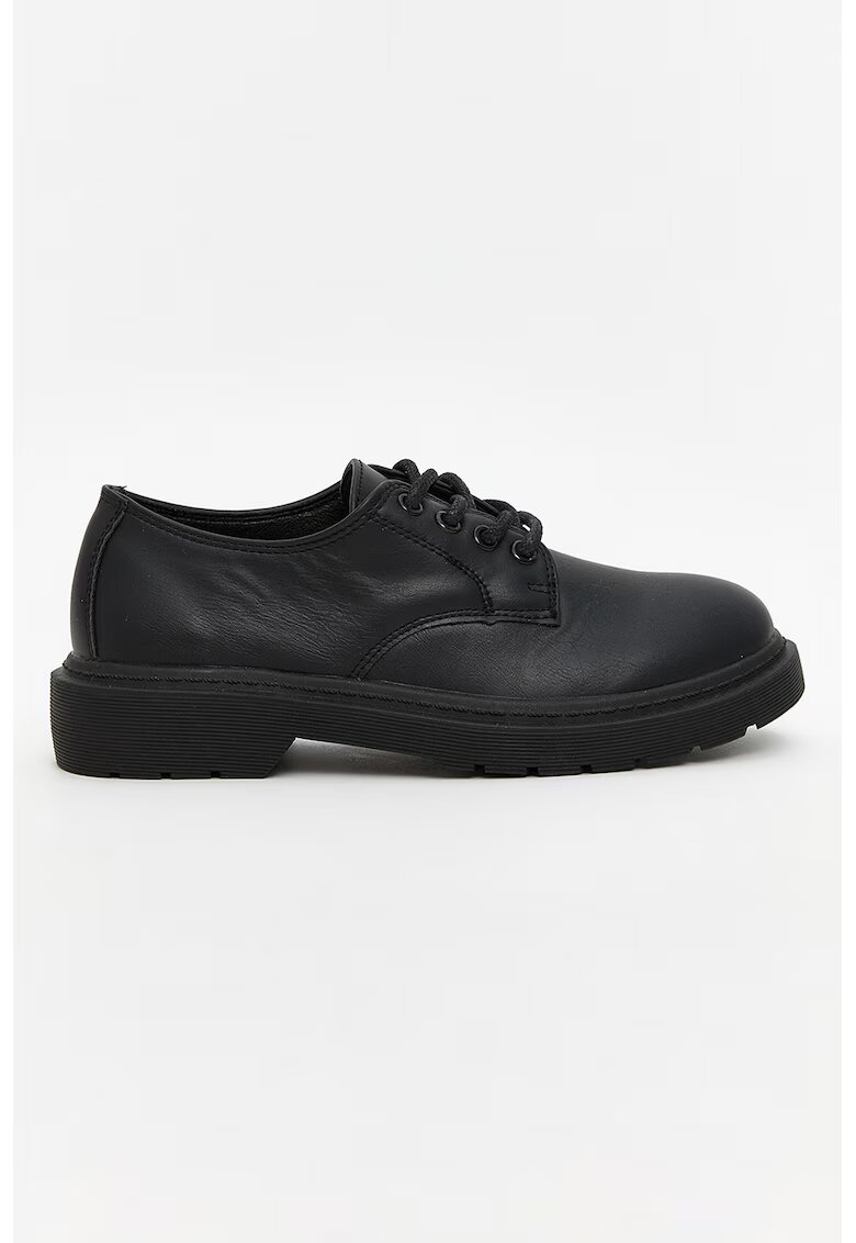 LC WAIKIKI Pantofi uni de piele ecologica - Negru