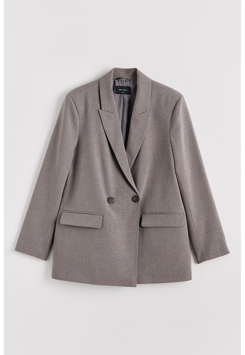 LC WAIKIKI Sacou cu revere ascutite - Maro taupe