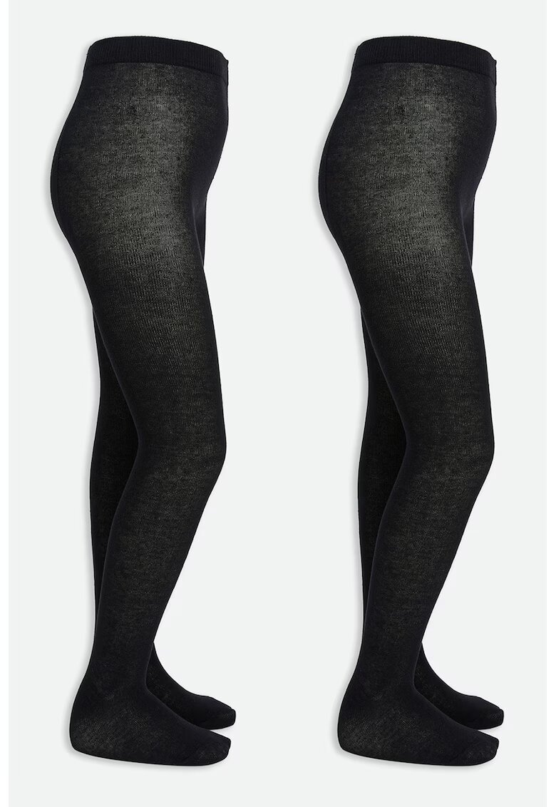 LC WAIKIKI Set de dresuri uni - 2 perechi - Negru