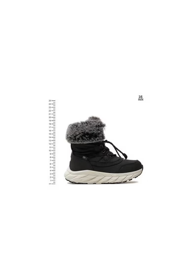 Leaf Ghete dama 304224959 - Sintetic - Negru - Negru