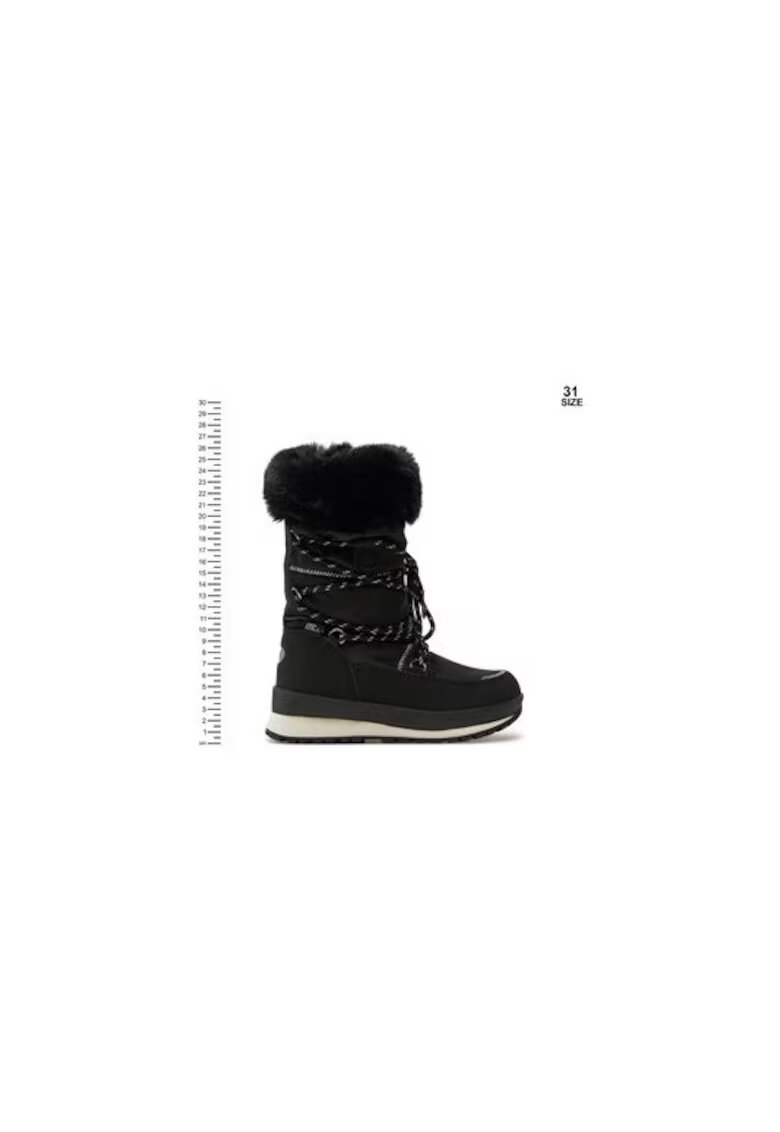 Leaf Ghete dama 304224973 - Sintetic - Negru - Negru
