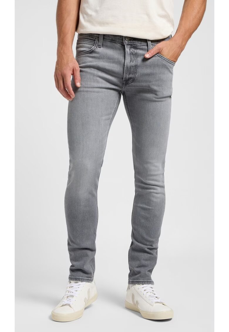 Lee Blugi barbatesti Luke - slim tapered - gri inchis - denim elastic