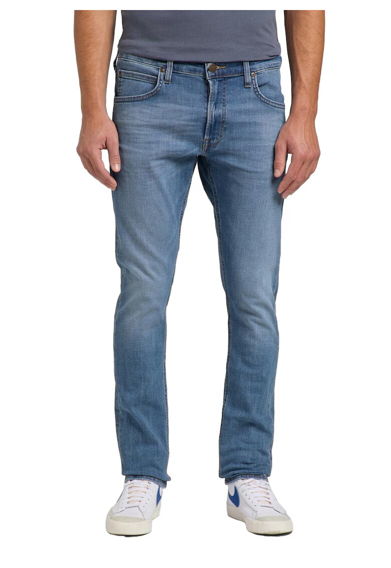 Lee Blugi barbati Luke cu croiala Slim Tapered albastru - Albastru