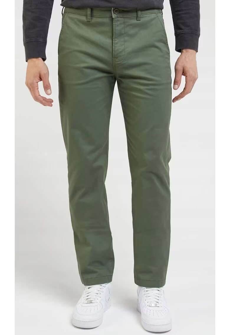 Lee Blugi barbati Slim Chino - bumbac/elastan - verzi