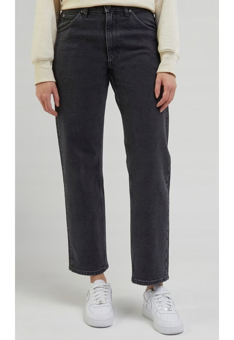 Lee Blugi dama - RIDER CLASSIC - slim fit - negru - bumbac -