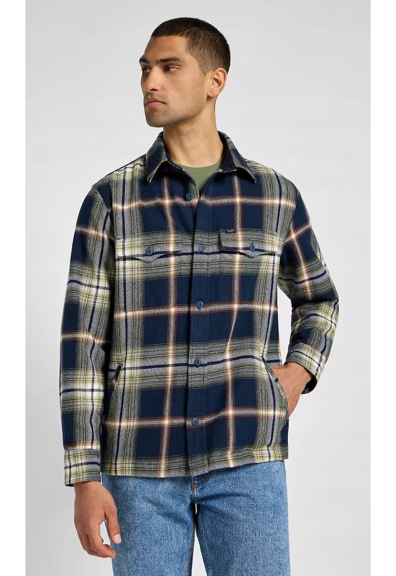 Lee Camasa bumbac - cu buzunare - Multicolor