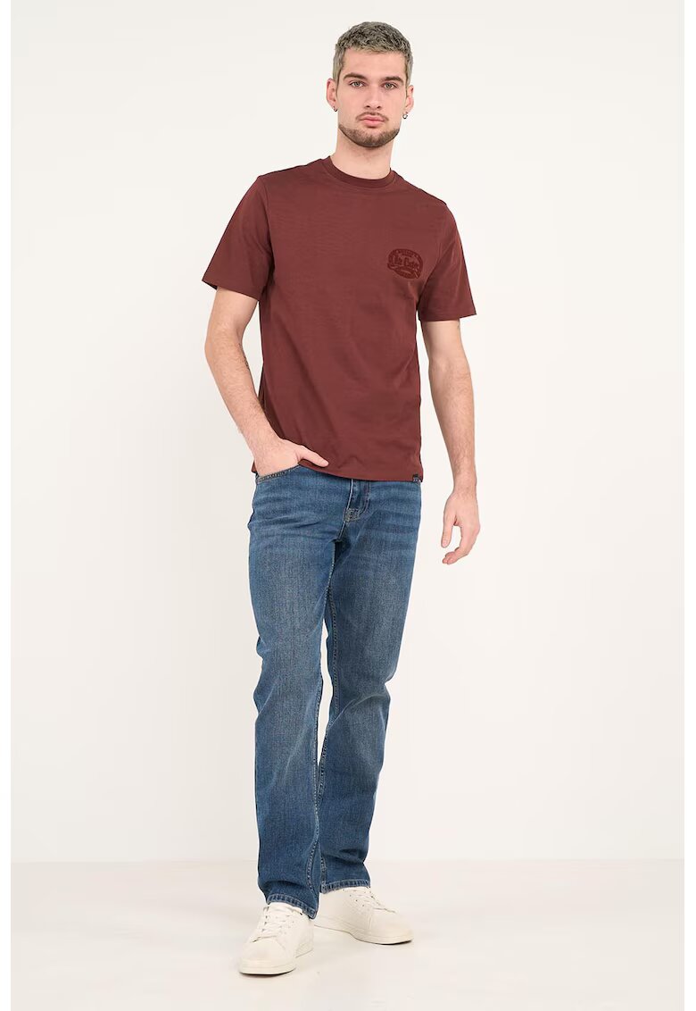 Lee Cooper Blugi drepti cu aspect decolorat - Albastru pastel