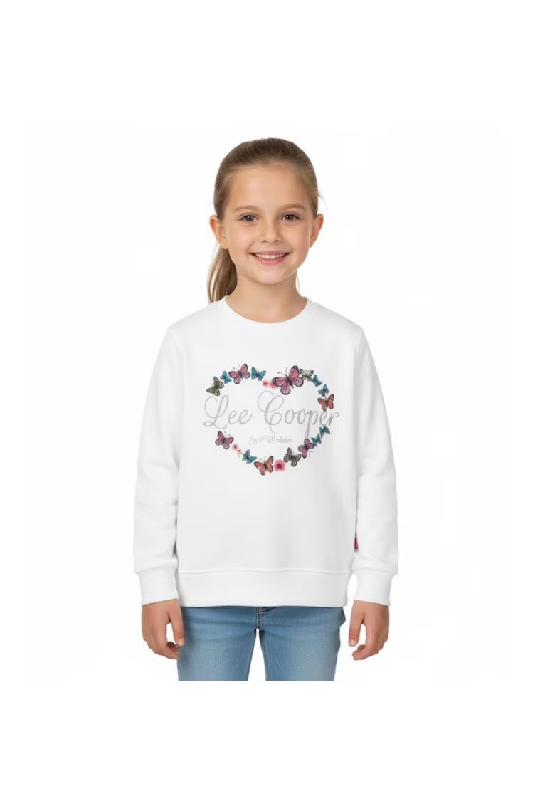 Lee Cooper Bluza din amestec de bumbac cu logo