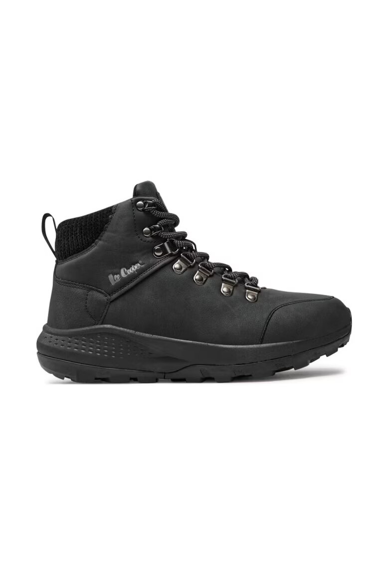 Lee Cooper Botine dama - 22341 - Piele ecologica - Negru