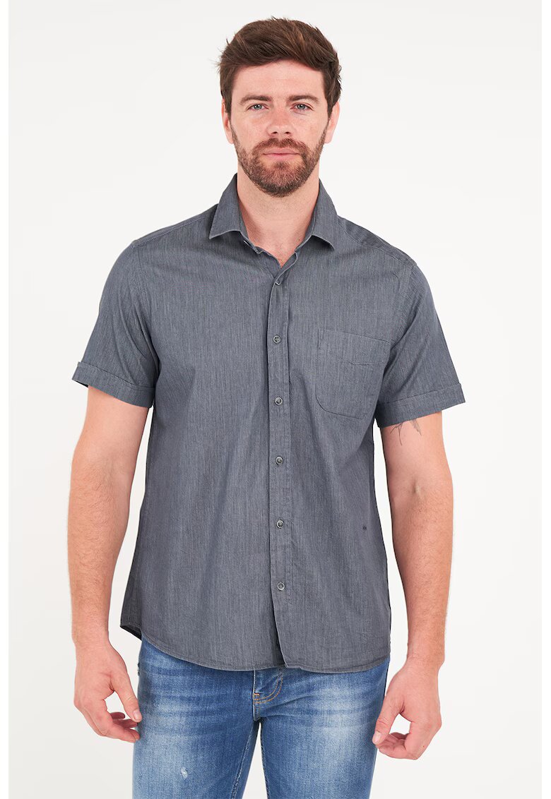 Lee Cooper Camasa cu maneci scurte - Bleumarin