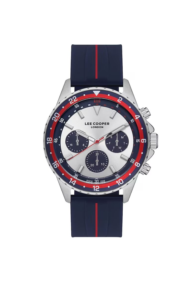 Lee Cooper Ceas barbatesc LC07210.339 Quartz Argintiu