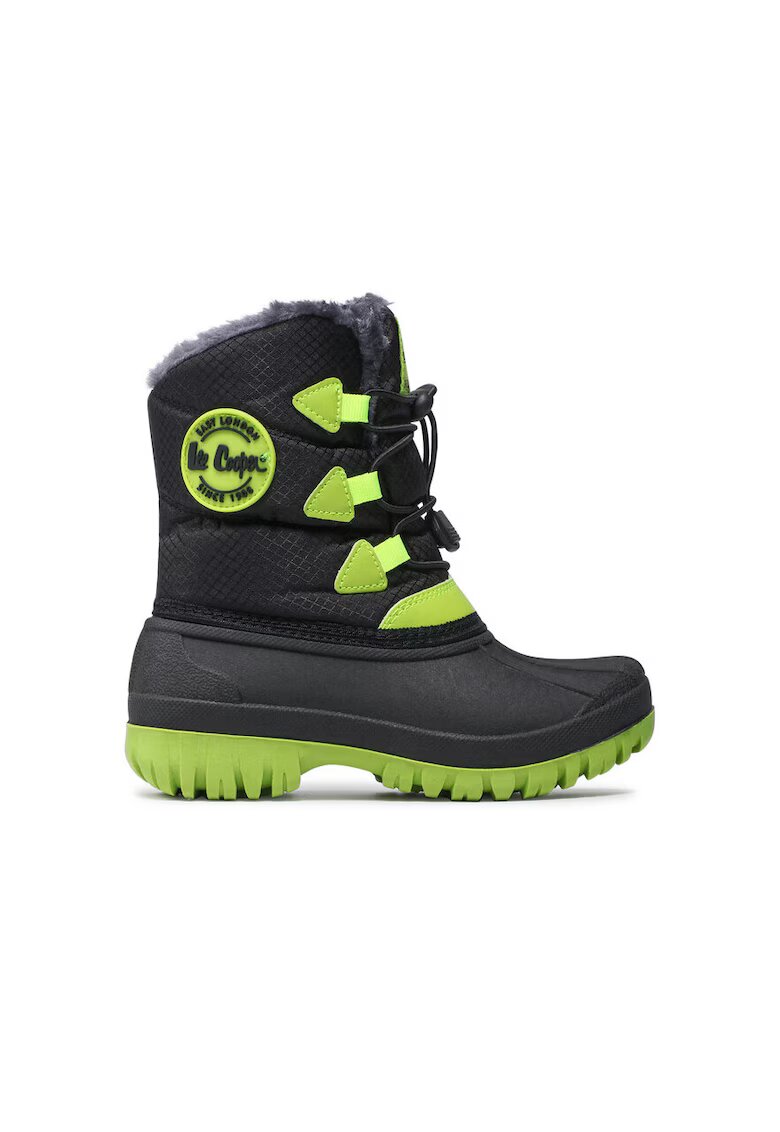Lee Cooper Cizme copii - 26846 - Piele ecologica - Negru
