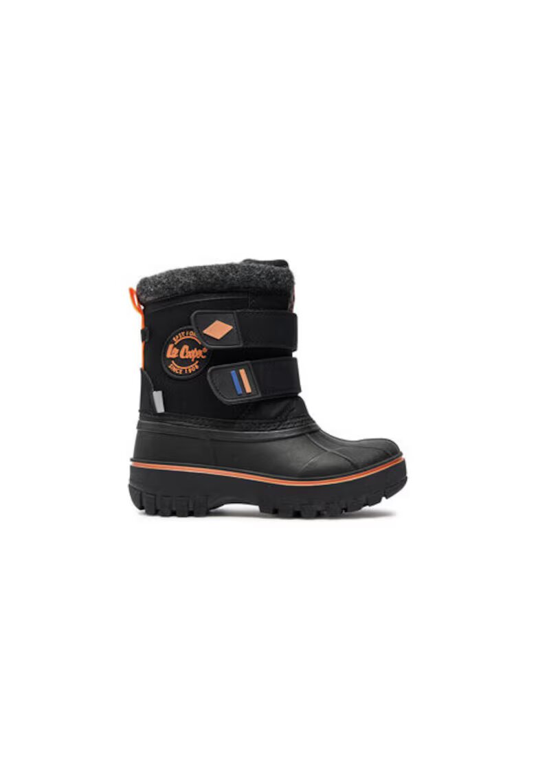 Lee Cooper Cizme de iarna copii LCJ-24-44-2865K - Piele ecologica - 35 EU - Negru