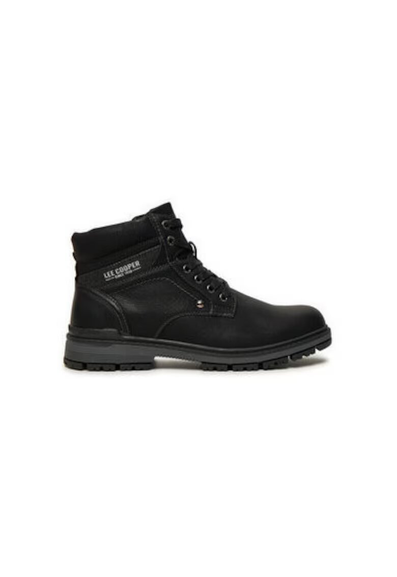 Lee Cooper Cizme pentru barbati 304661211 - Piele ecologica - 44 - Negru - Negru