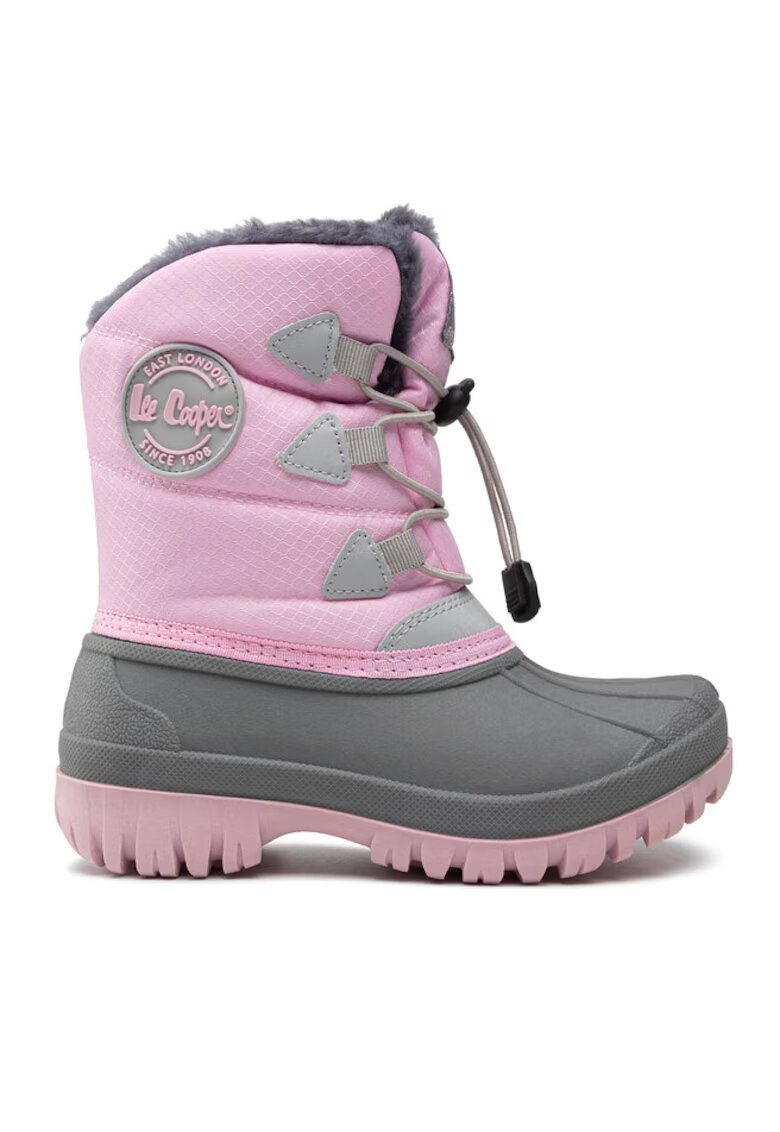 Lee Cooper Ghete si cizme copii 209126839 - Sintetic/Textil - Roz/Gri