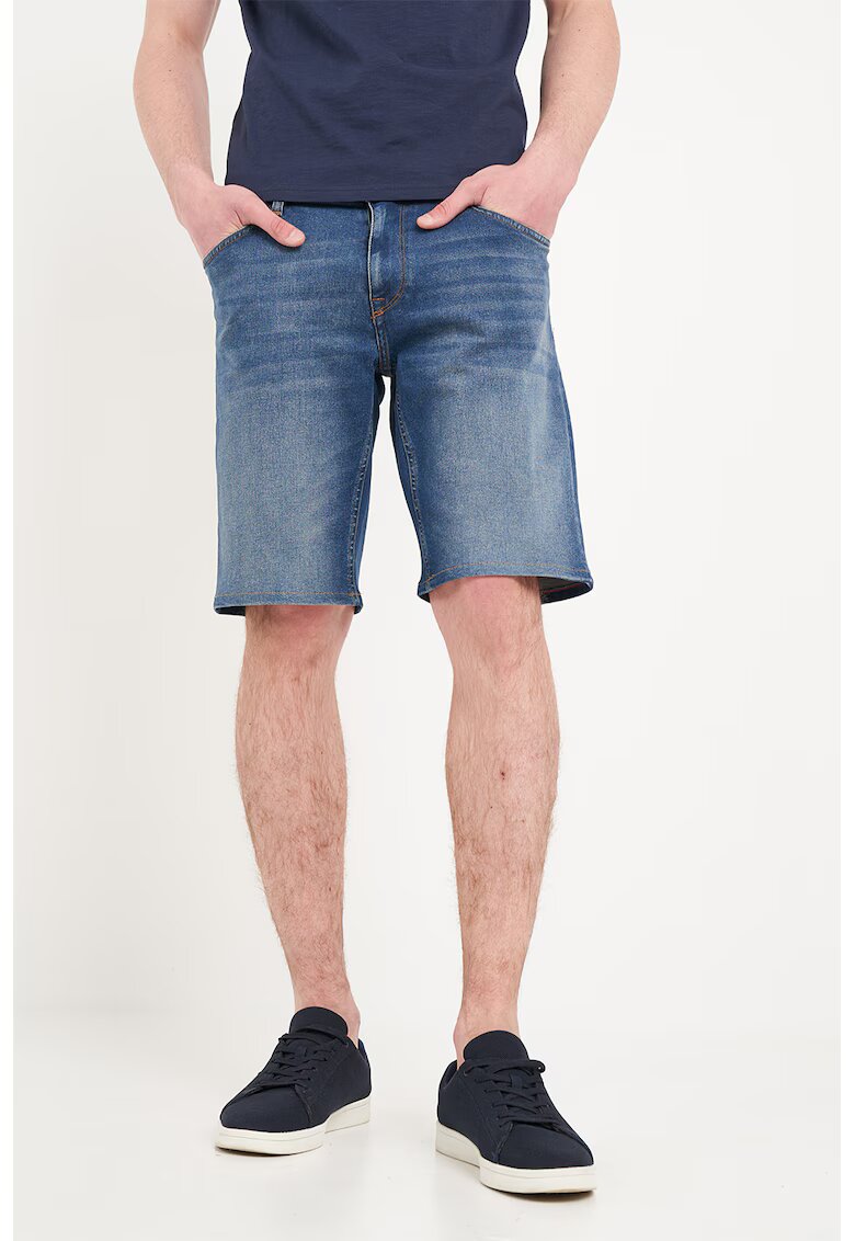 Lee Cooper Pantaloni scurti cu design 5 buzunare - Albastru