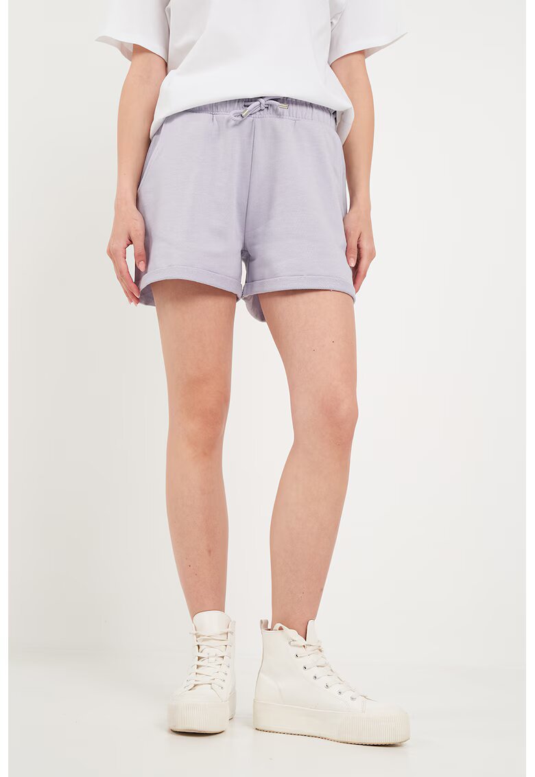 Lee Cooper Pantaloni scurti de trening cu buzunare oblice - Lila pal