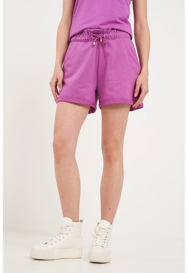Lee Cooper Pantaloni scurti de trening cu buzunare oblice - Roz fandango