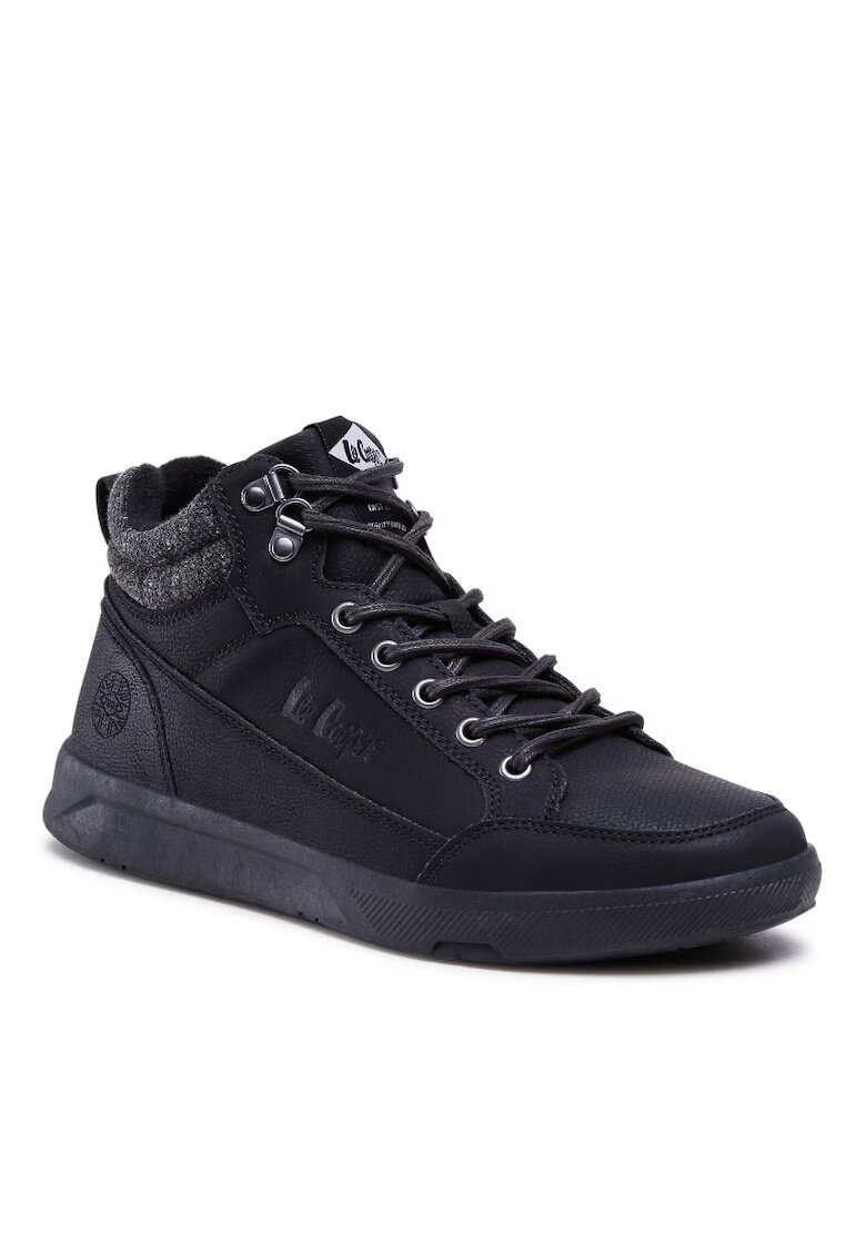 Lee Cooper Pantofi barbati - 301271857 - Piele ecologica - Negru - Negru