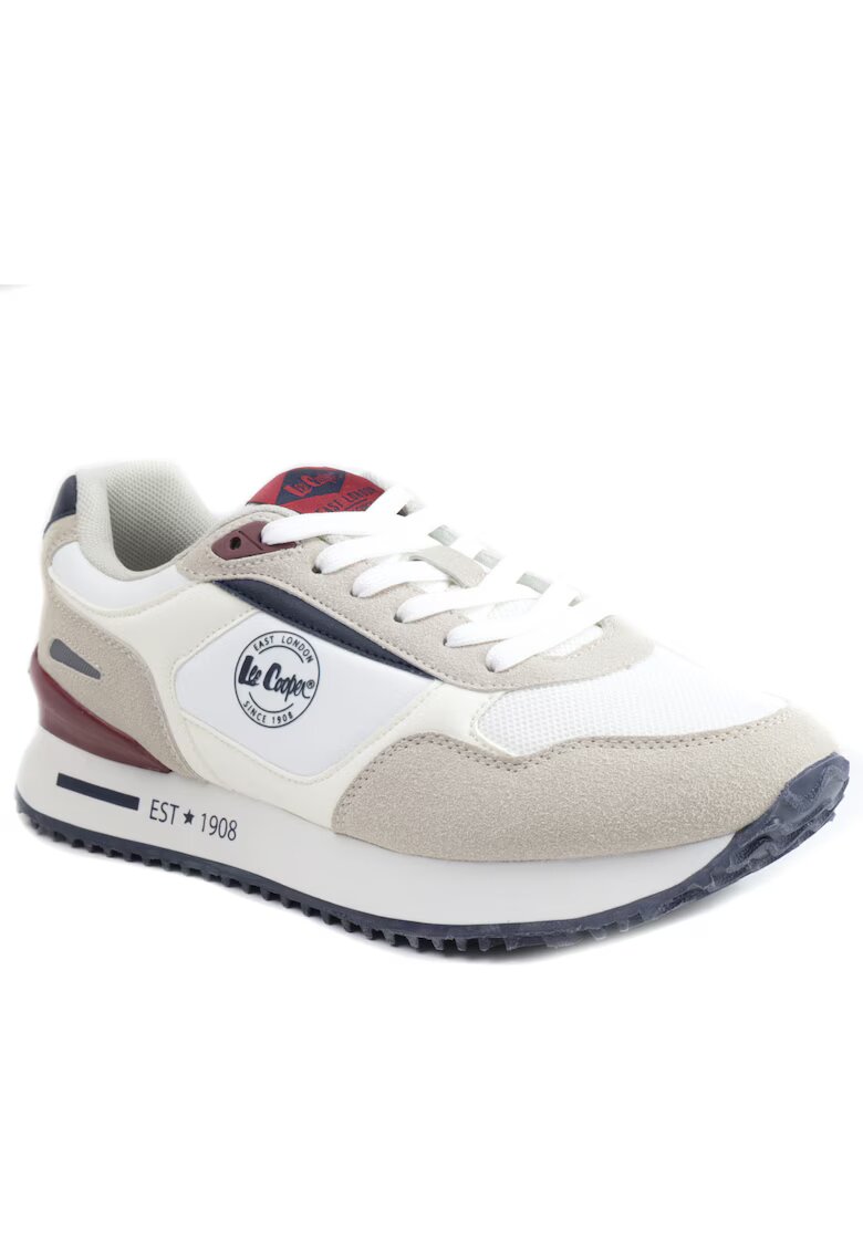 Lee Cooper Pantofi barbati sport LCW 25 03 3388M - Alb
