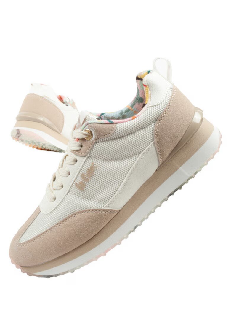 Lee Cooper Pantofi sport Memory Foam pentru femei - la moda - confortabili [LCW-25-03-3376L - Alb