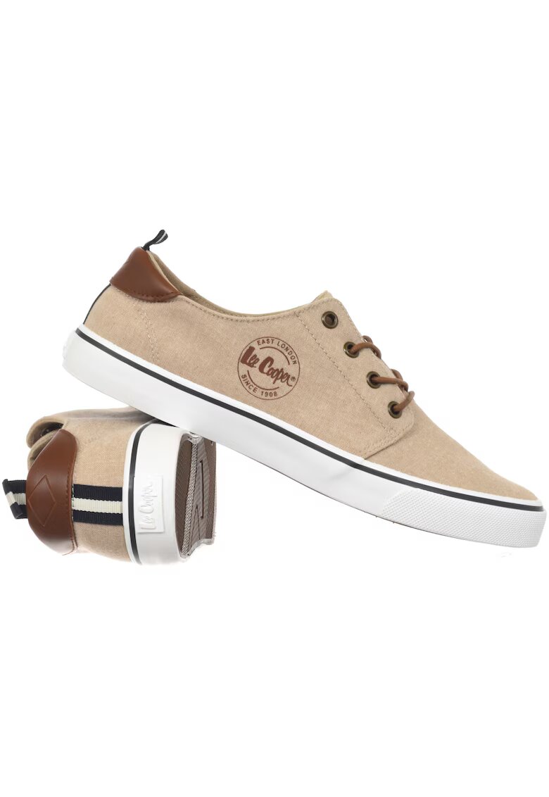 Lee Cooper Tenisi barbati - LCW-25-02-3243M - bej - material sintetic si textil