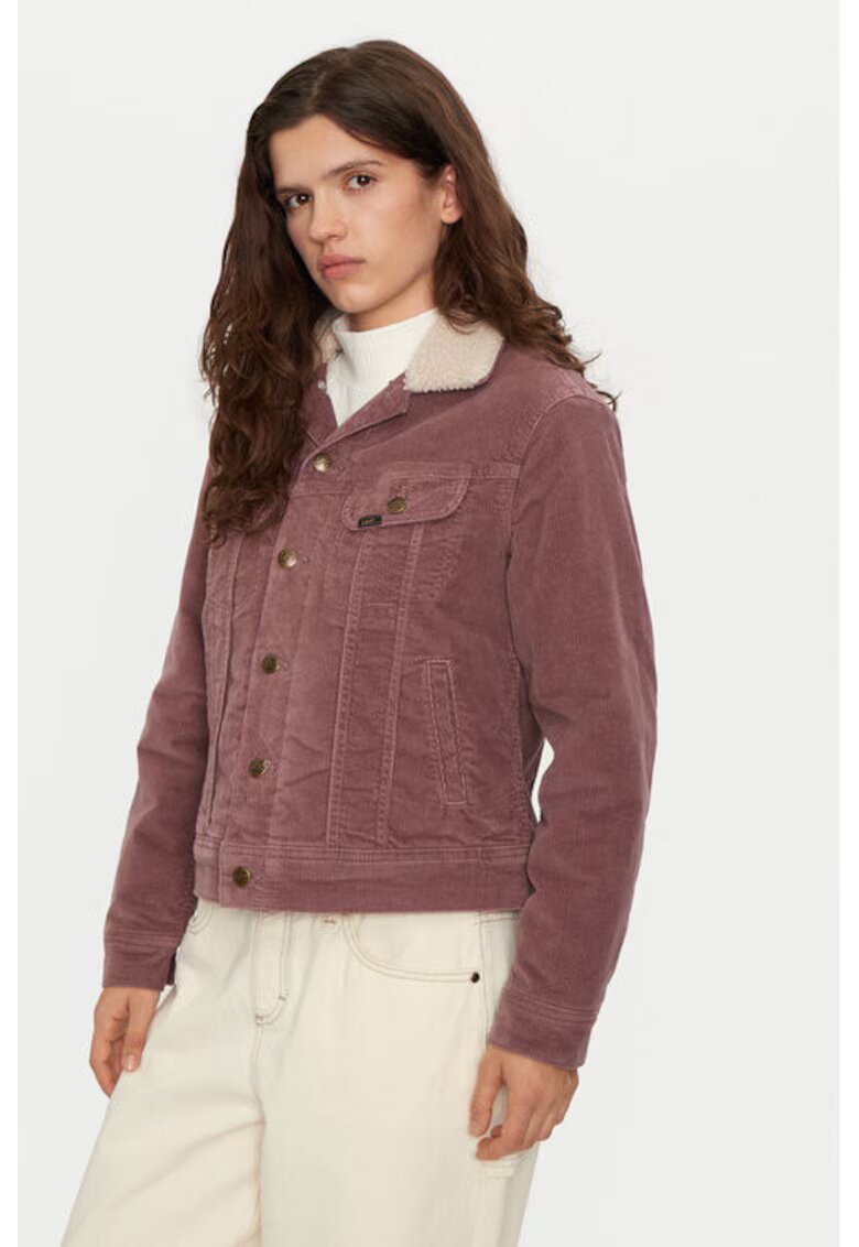 Lee Geaca dama - 304998225 - Bumbac - Violet - Violet