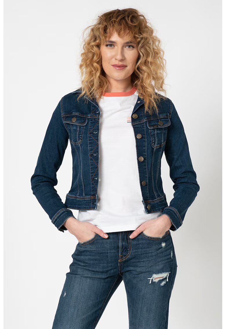 Lee Jacheta slim fit din denim RiderL541LTGE - Bleumarin