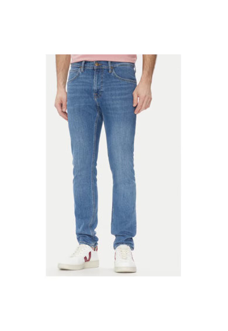 Lee Pantaloni barbati 112363975 - Bumbac - Albastru - Albastru