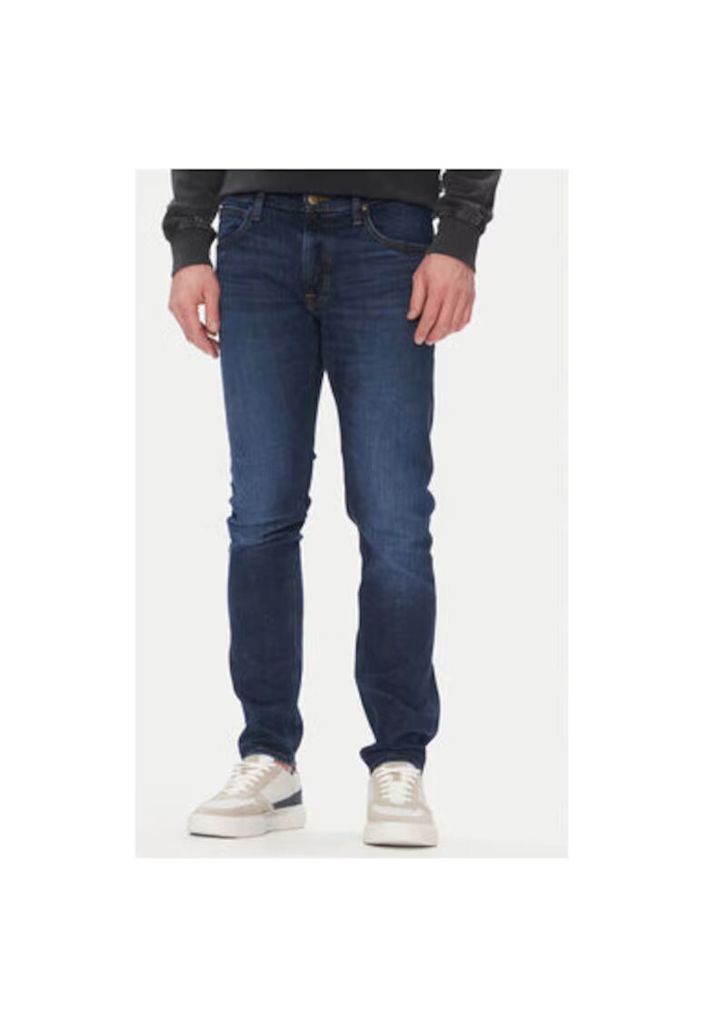 Lee Pantaloni barbati 112365111 - Bumbac - Bleumarin - Bleumarin