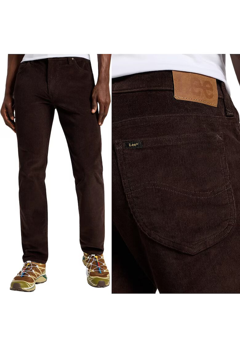Lee Pantaloni Rider Slim Espresso - 02 Brown
