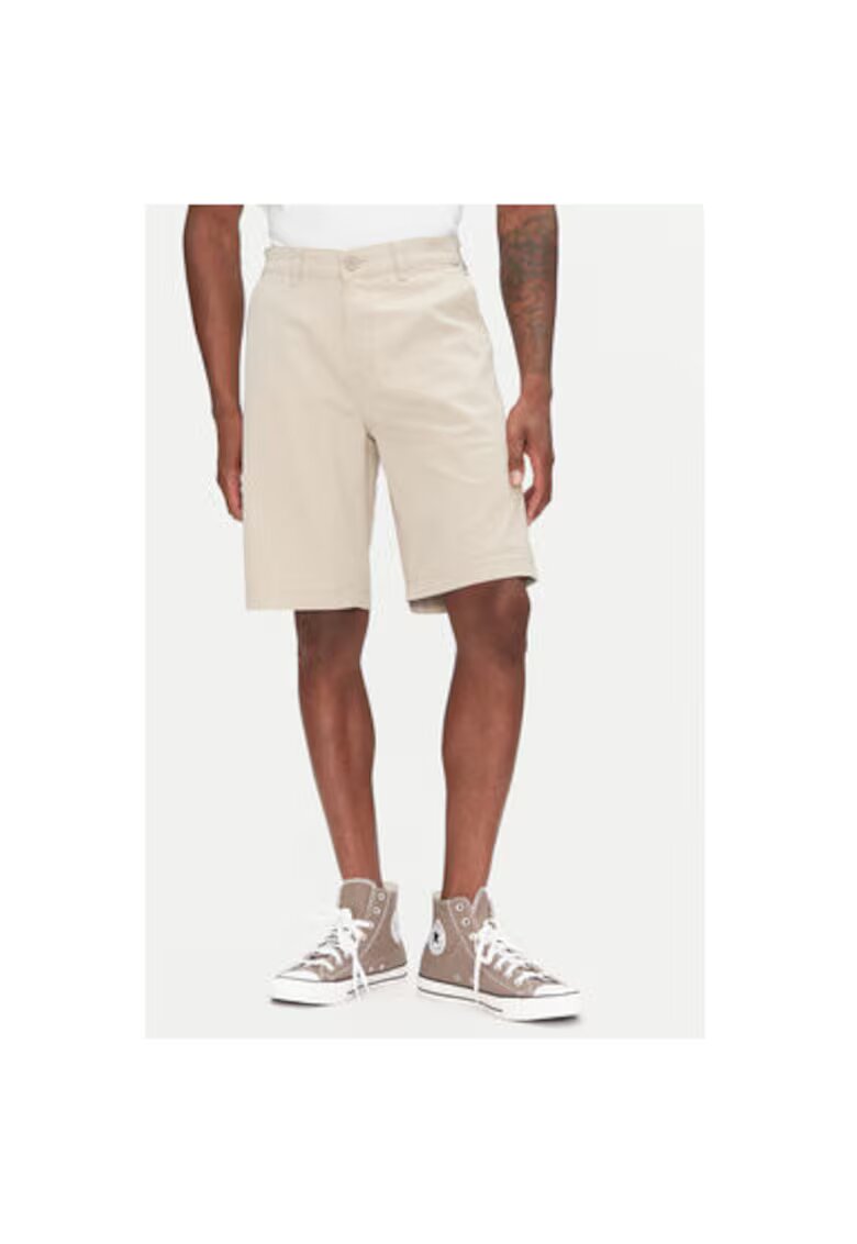 Lee Pantaloni scurti barbati 112349200 - Bumbac - Bej - Bej