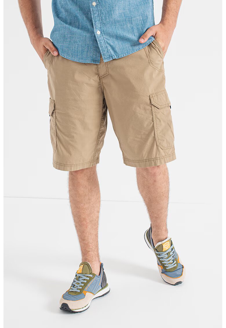 Lee Pantaloni scurti cargo cu talie joasa Crossroad - Maro camel