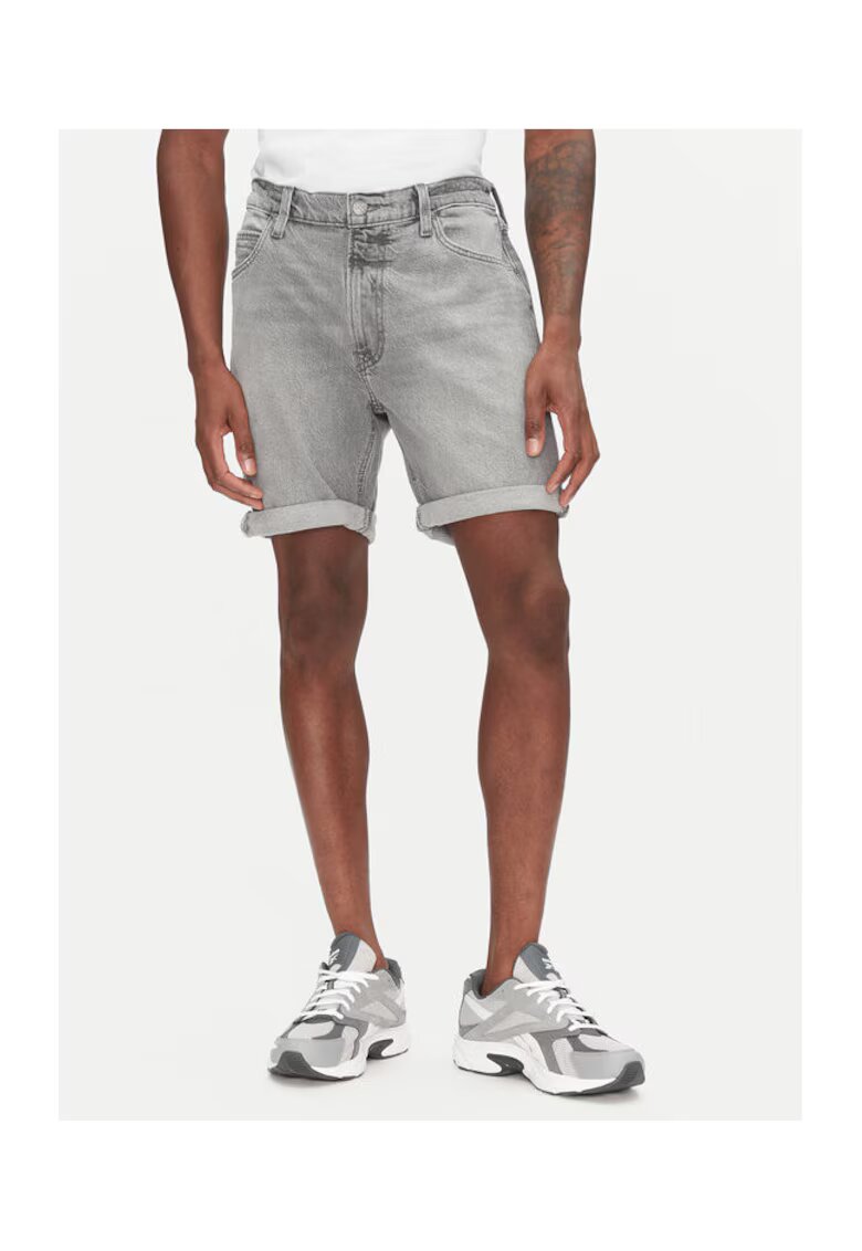 Lee Pantaloni scurti din denim barbati 112363904 - Bumbac - Gri - Gri