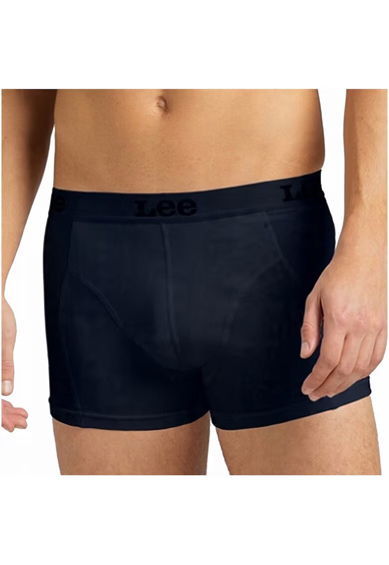 Lee Set Boxeri Barbati 2-Pack Trunk - 2-Pack Trunk - Albastru - 95% Bumbac - 5% Elastan - Albastru - 2 Bucati - Albastru