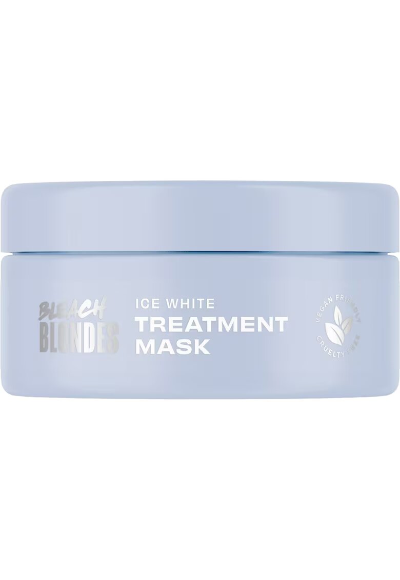 Lee Stafford Bleach Blondes Ice White Toning Treatment Mask Masca de Par pentru par blond si decolorat 200 ml