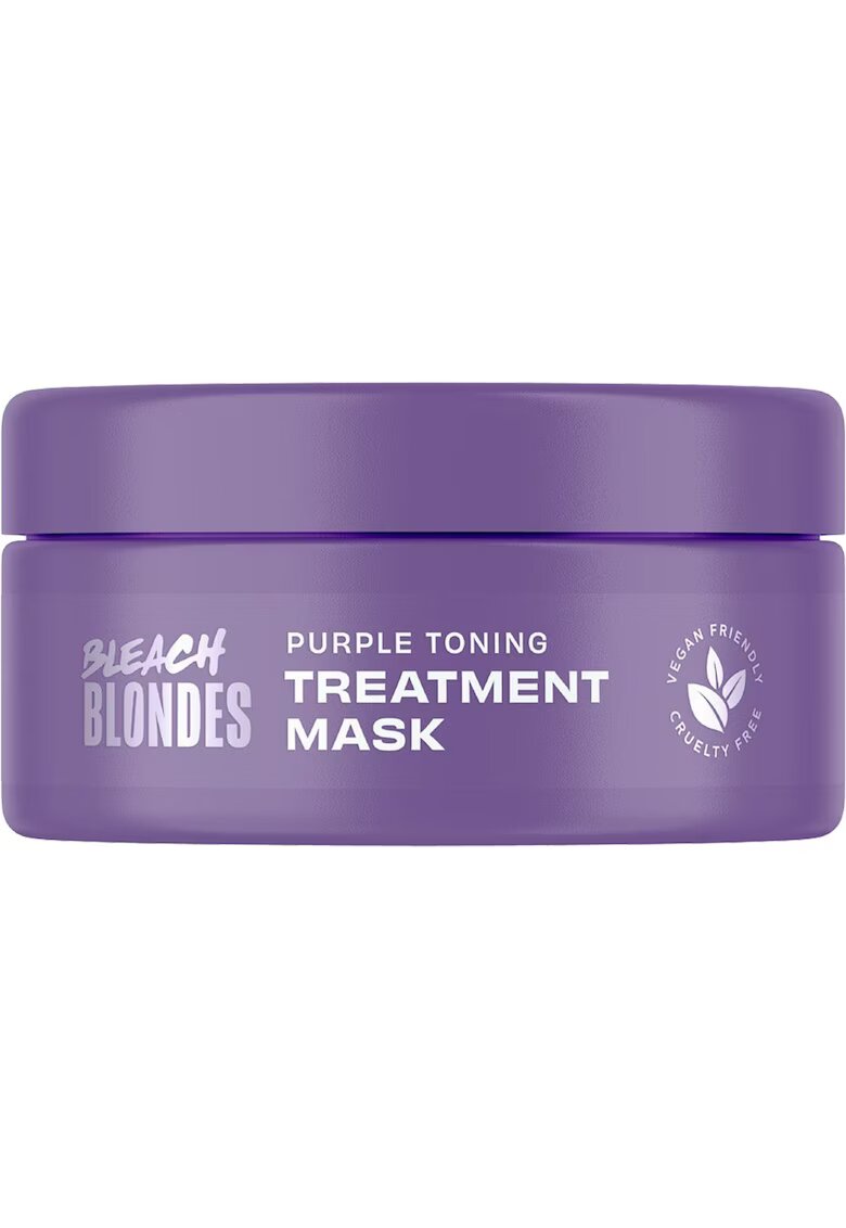 Lee Stafford Bleach Blondes Purple Toning Treatment Mask Masca de Par nuantatoare 200 ml