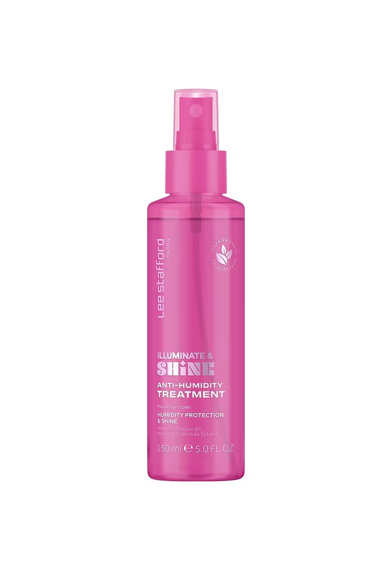 Lee Stafford Illuminate & Shine Anti-Humidity Treatment Spray pentru par anti-electrizare 150 ml