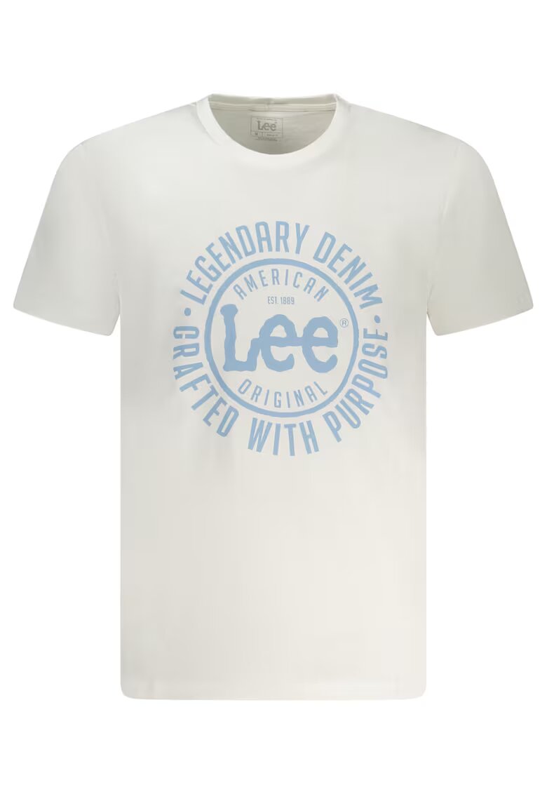 Lee Tricou barbati - 100% bumbac - Alb - LMG0064 - Alb