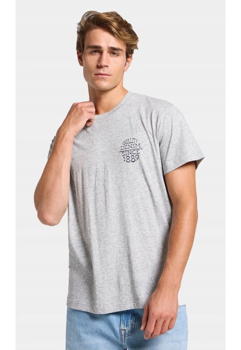 Lee Tricou barbati - supradimensionat - gri - bumbac