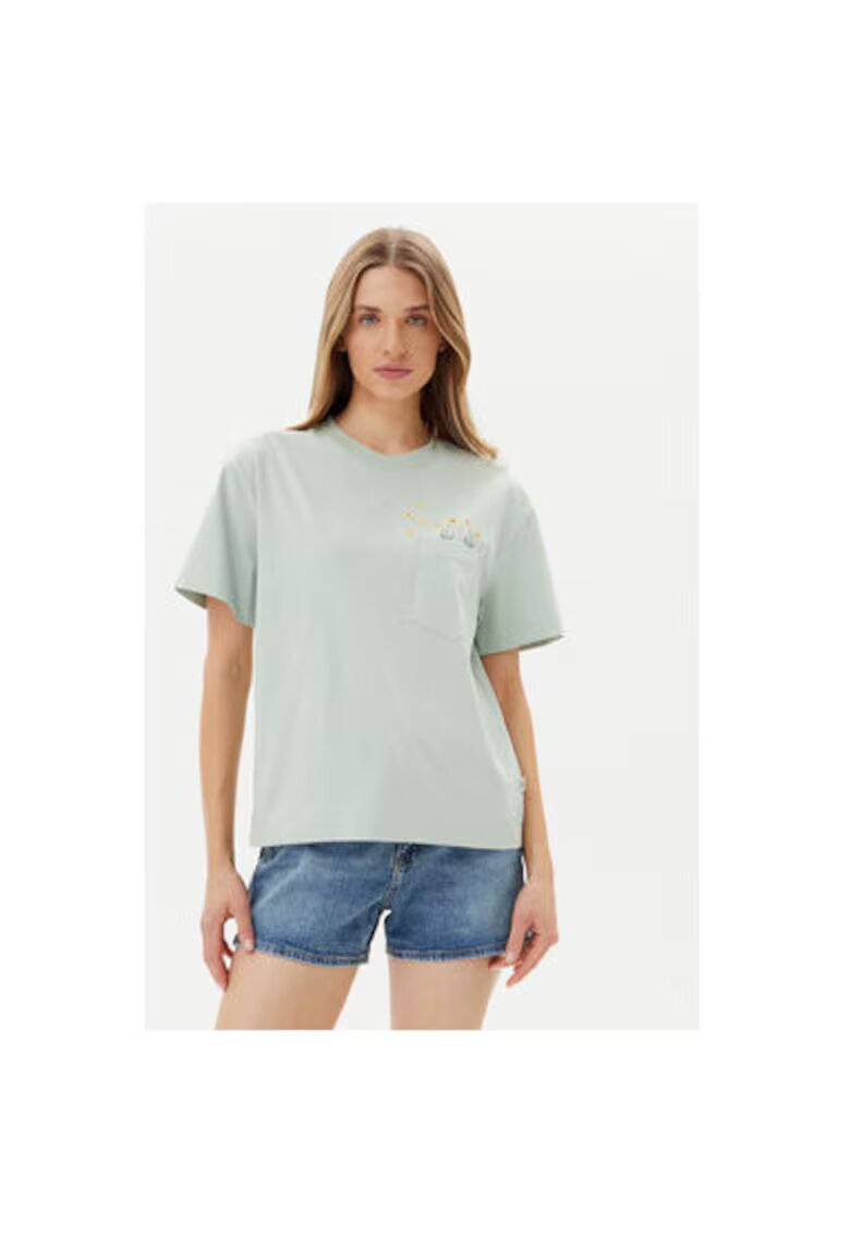 Lee Tricou dama 112363833 - Bumbac - Verde - Verde